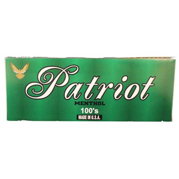 PATRIOT 100 MENTHOL BOX