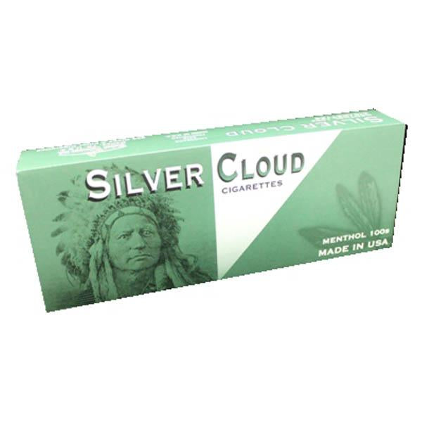 SILVER CLOUD 100 MENTHOL BX