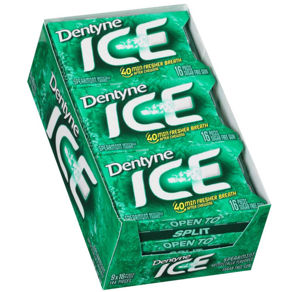 DENTYNE ICE SPEARMINT 16PC/9PK - 200362