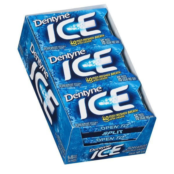 DENTYNE ICE PEPERMINT 16PC/9PK - 200365