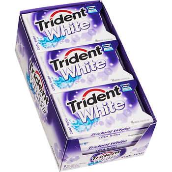 TRIDENT WHITE COLRUSH 16PC/9PK - 200472