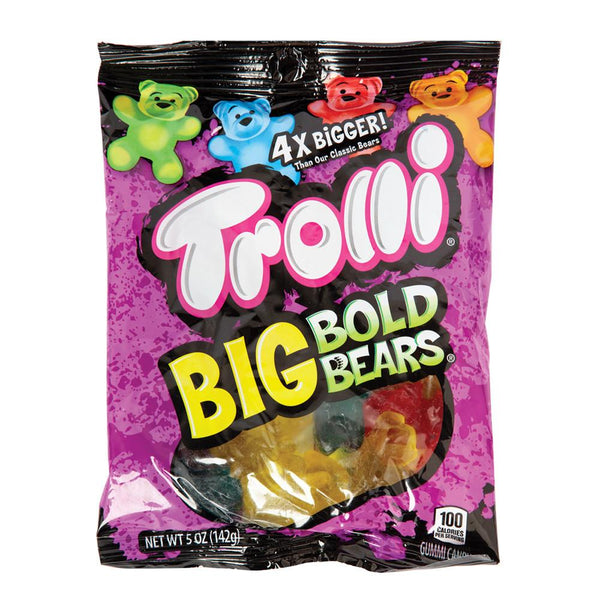 TROLLI BAG BIG BLD BEAR 5oz - PEG BAG - 201795R