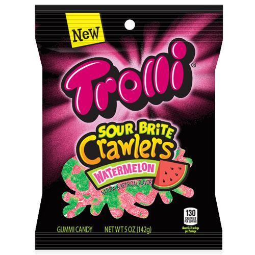 TROLLI BAG SR BR CR WM 5oz - PEG BAG SOUR BRITE CRAWLER WM - 201799R