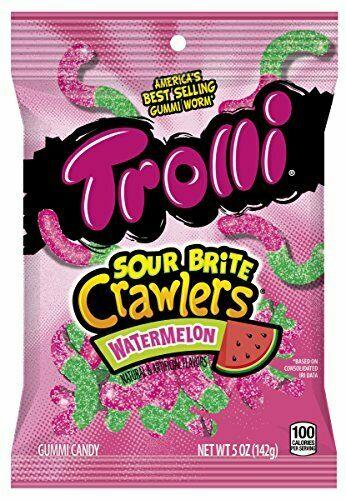 TROLLI BAG SR BR CR WM 12CT BX - PEG BAG SOUR BRITE CRAWLER WM - 201799