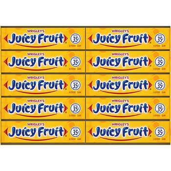 WRIGLEYS JUCYFRT$.35C40CT/5 ST - 203920
