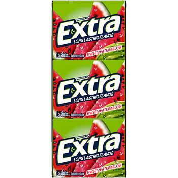 EXTRA SWEET WTRMLN 12CT/15STK - 15 STICK - 204129