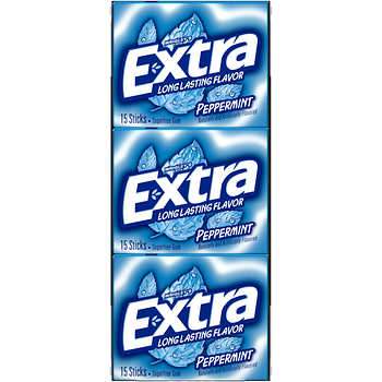 EXTRA PEPPERMINT 12CT/15STK - 204133