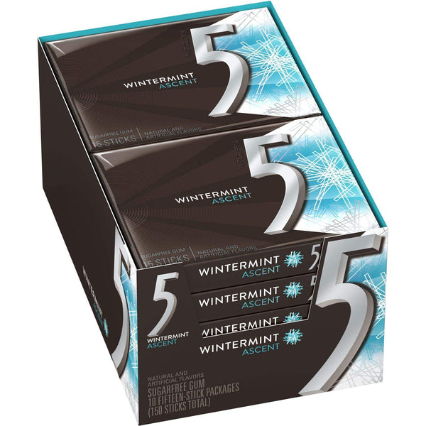 5 GUM WINTER ASCENT 10CT/15 STICK - 204184