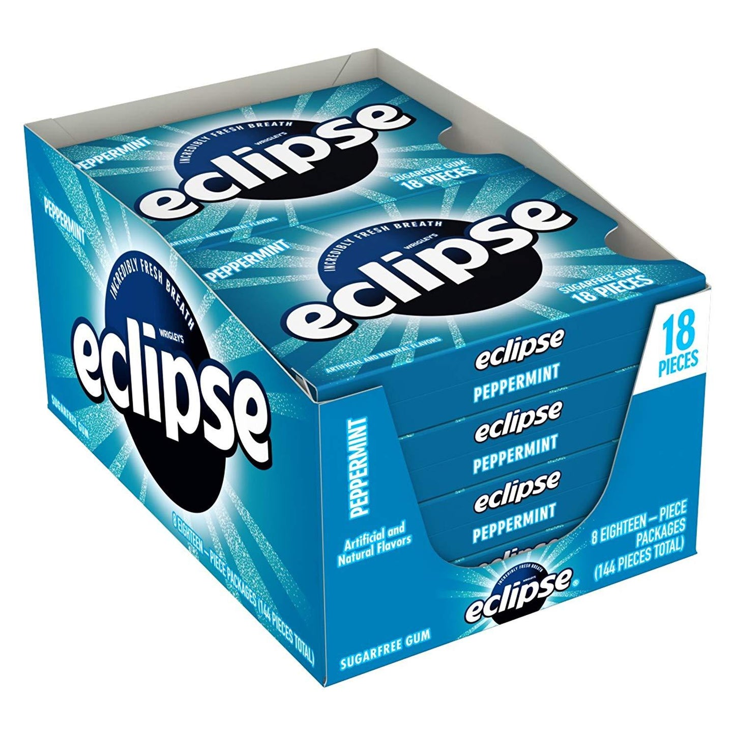 ECLIPSE PEPPERMINT 18PC/8PK