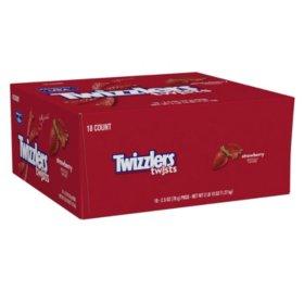 TWIZZLER 18CT STRAW TWIST* - 205468