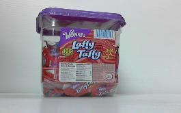 L/TAFFY JAR 145CT CHERRY*