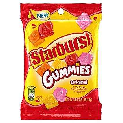 STARBURST ORG 5.8oz BOX PRICE - 12/BOX - 206127