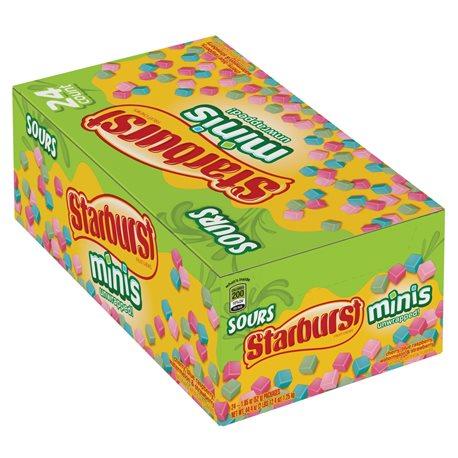 STARBURST 24CT MINI SOURS - 206136