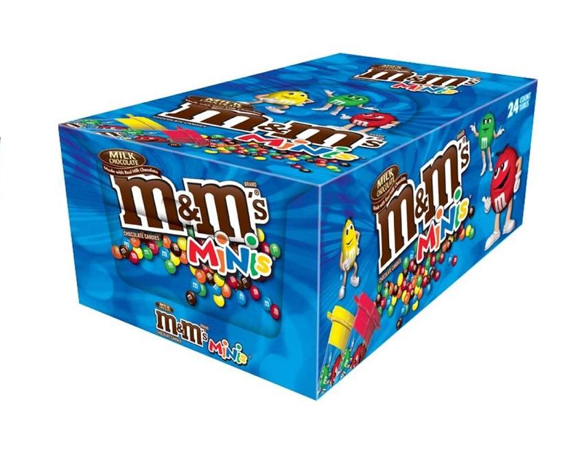 M&M 24CT MINIS MEGA TUBES *