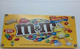 M&M 24CT PEANUT KING* - 206300