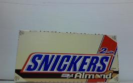 SNICKERS 24CT ALMOND KING 6/C*