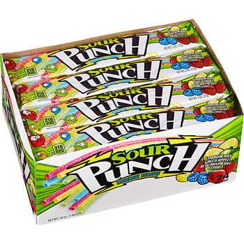 SOUR PUNCH 24CT RAINB STR 24C* - RAINBOW - 207201
