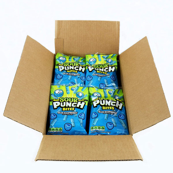 SOUR PUNCH BITES BL RAS 5Z BOX - PEG BAG 12CT BOX - 20769