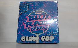 BLOW POP BLU RAZBR 48CT 12/CS* - 209105