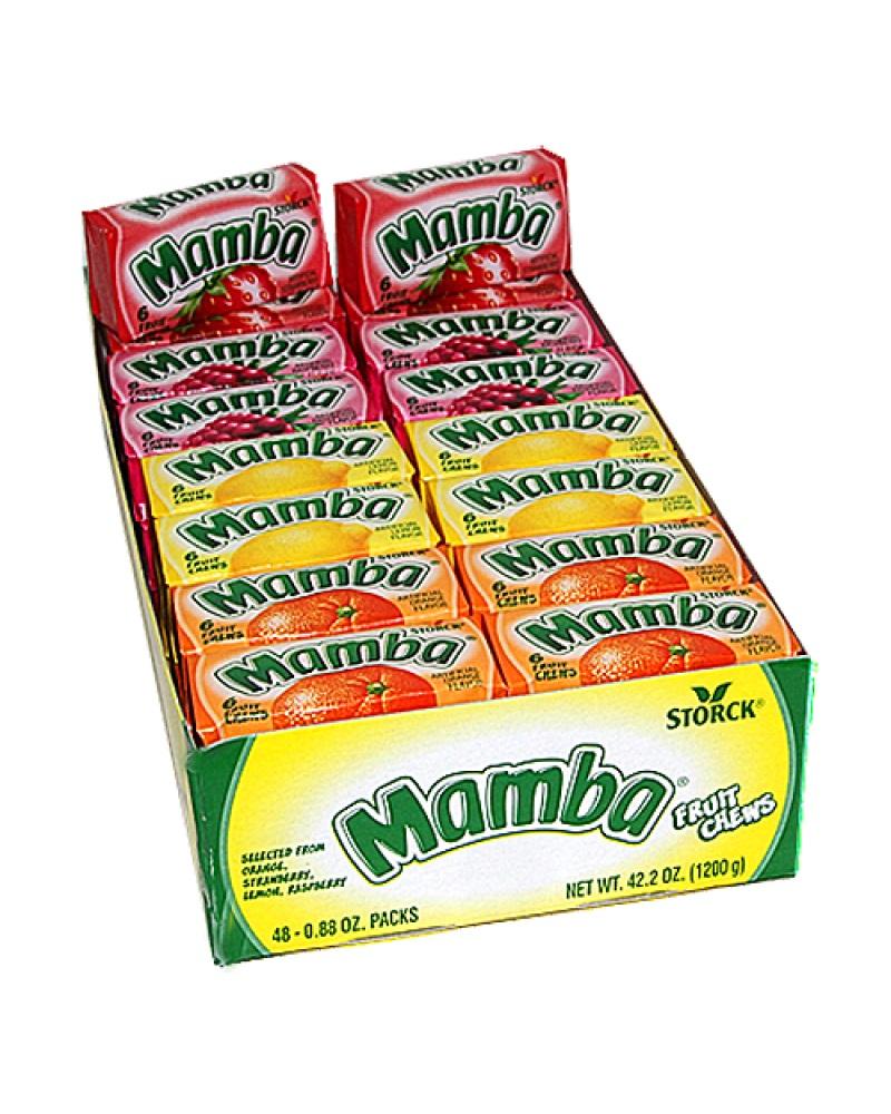 MAMBA FRUIT CHEWS 48CT 6/CS
