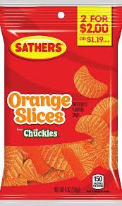 SATHER 2/$2 ORANGE SLICE 12CT - SATHER'S 2/$2 ORANGE SLICE 12CT  5 OZ - 212110