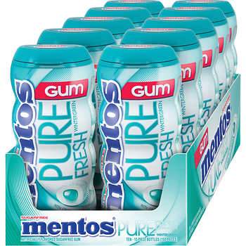 MENTOS GUM WNT GRN 10CT* - 212373