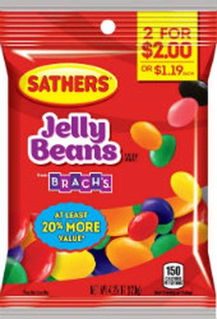 SATHER 2/$2 JELLY BEANS 12CT - SATHER'S 2/$2 JELLY BEANS 12CT 4.25 OZ - 217196