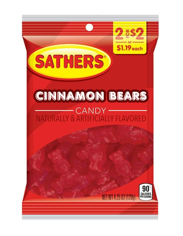 SATHER 2/$2 CINNAMON BEAR 12CT