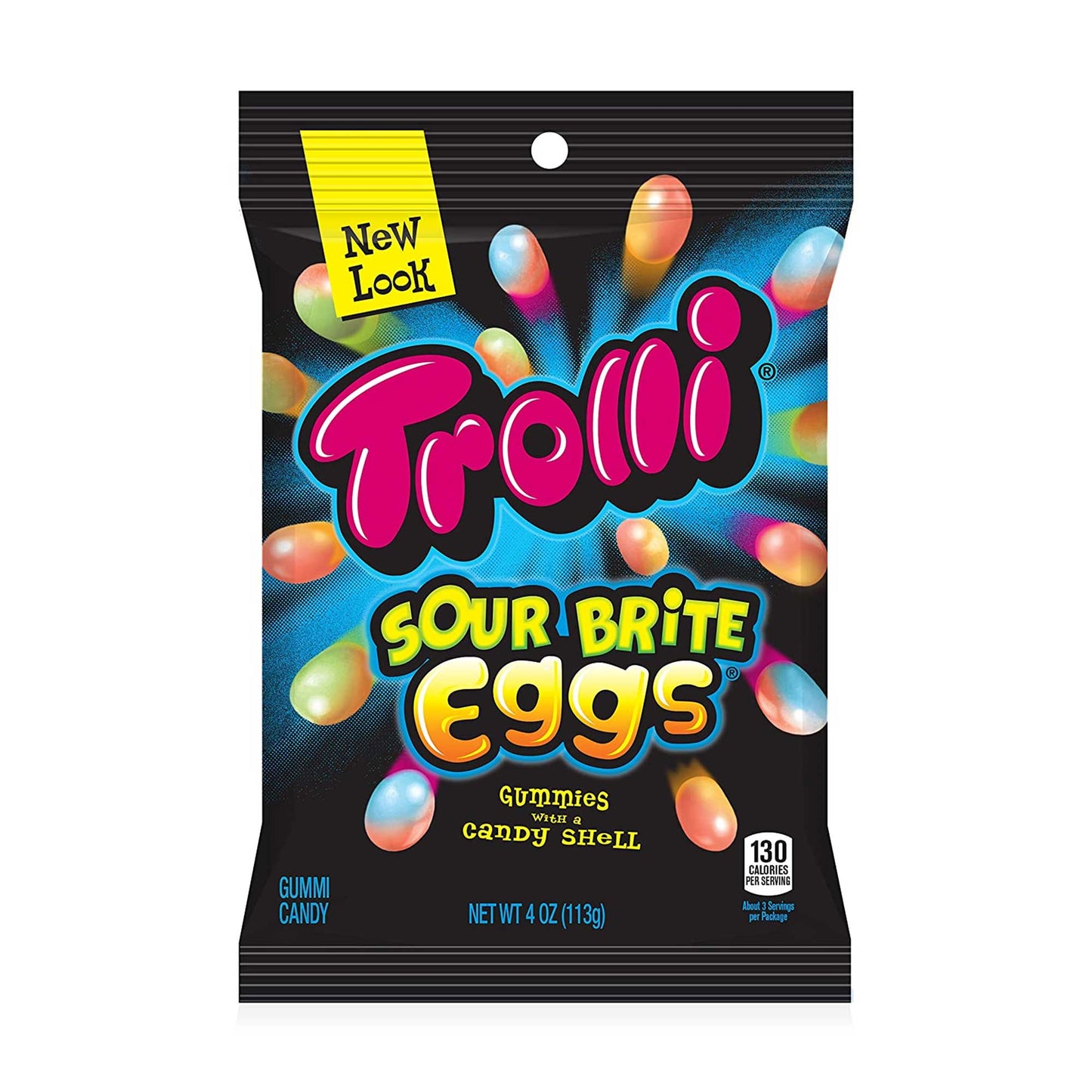 TROLLI SOUR BRITE EGGS 4Z 12CT