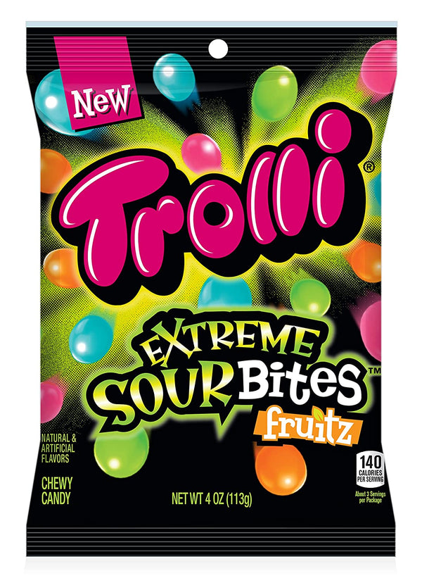 TROLLI EXTR SOUR BRT FR 4Z BX - PEG BAG - 220860