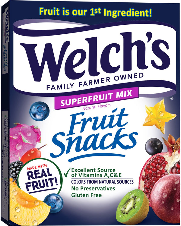 WELCHS FRT SNK SFM 5OZ BX 12CT - PEG BAG - 300526