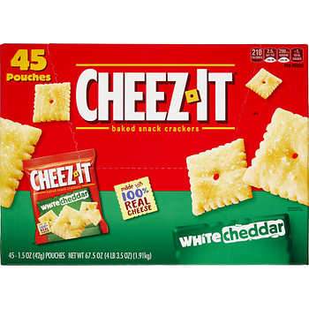 CHEEZ IT WHT CHD 1.5Z 45CT BOX - 301736