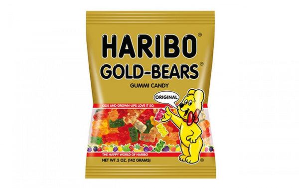 HARIBO GOLD BEARS 5Z - PEG BAG - 30512R