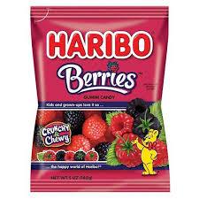 HARIBO BERRIES 5OZ BX 12CT*^^^ - 30514