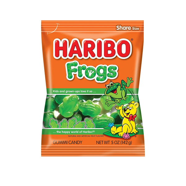 HARIBO FROGS 5Z - PEG BAG - 30515R