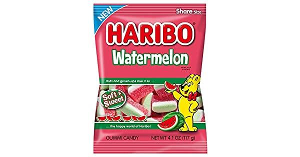 HARIBO WATERMELON 12/4.1Z BX* - PEG BAG - 30528