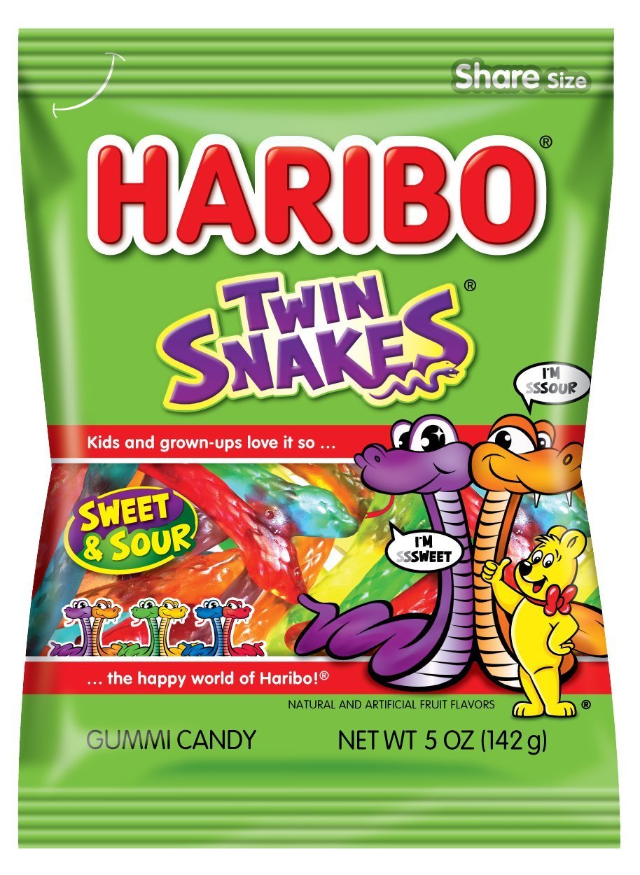 HARIBO TWIN SNAKES 5Z (R)