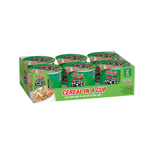 KELLOGGS CER APP JCK 1.5Z 6CT - CUP - 404880