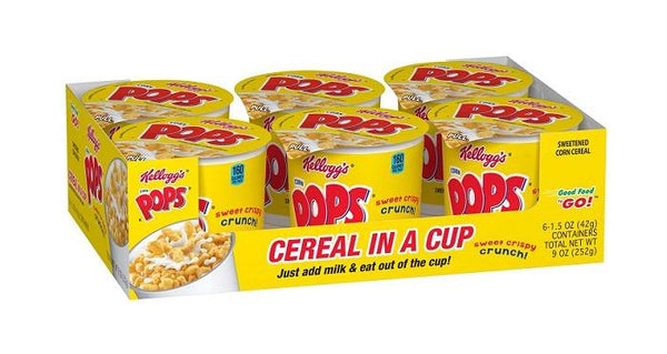 KELLOGGS CORN POPS 1.5Z 6CT - 404884