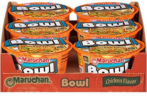 MARU BOWL CHKN 3.31oz 6CT* - MARUCHAN - 407892