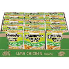 MARU CHIL LIME CK 2.25oz 12CT* - MARUCHAN - 407954