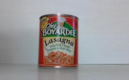 CHEF BOYARDEE LASAGNA   15Z