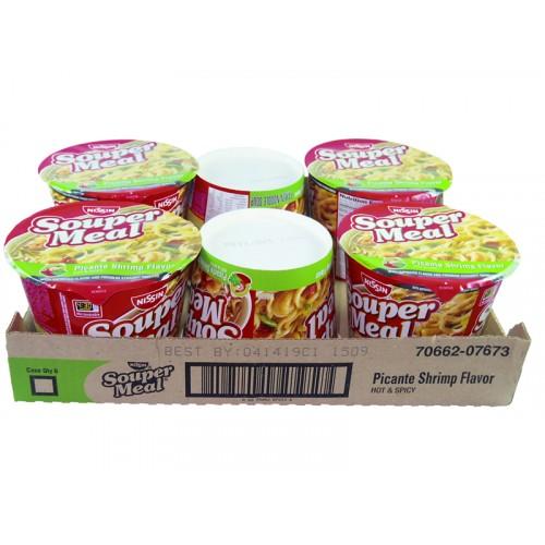 NIS SOUPER PIC SHR 4.3oz 6CT* - NISSIN PICANTE SHRIMP - 408986