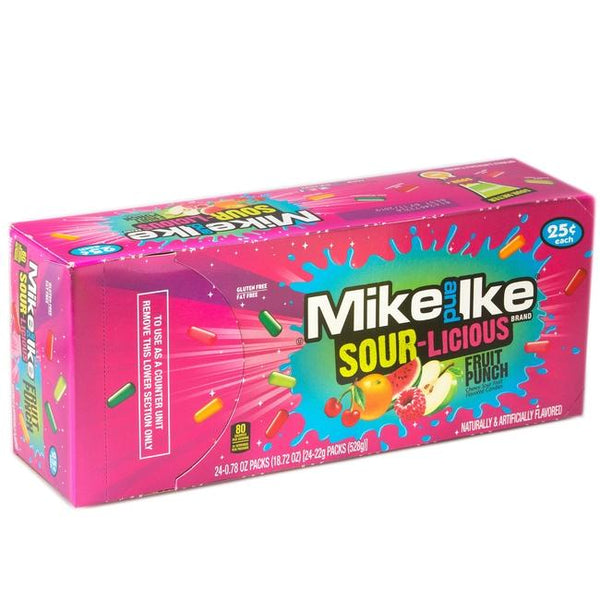 MIKE IKE FRT PNC $0.25C 24CT* - SOUR-LICIOUS - 481185
