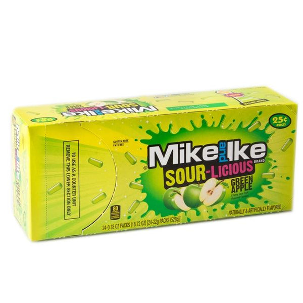 MIKE IKE GRN APP $0.25C 24CT* - SOUR-LICIOUS - 481192