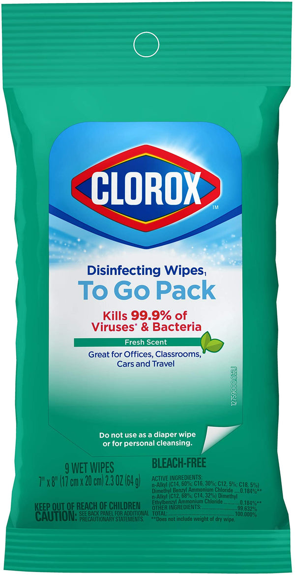 CLOROX TRAVEL PK 500ml SINGL - SINGLE PRICE 20/CA - 503052