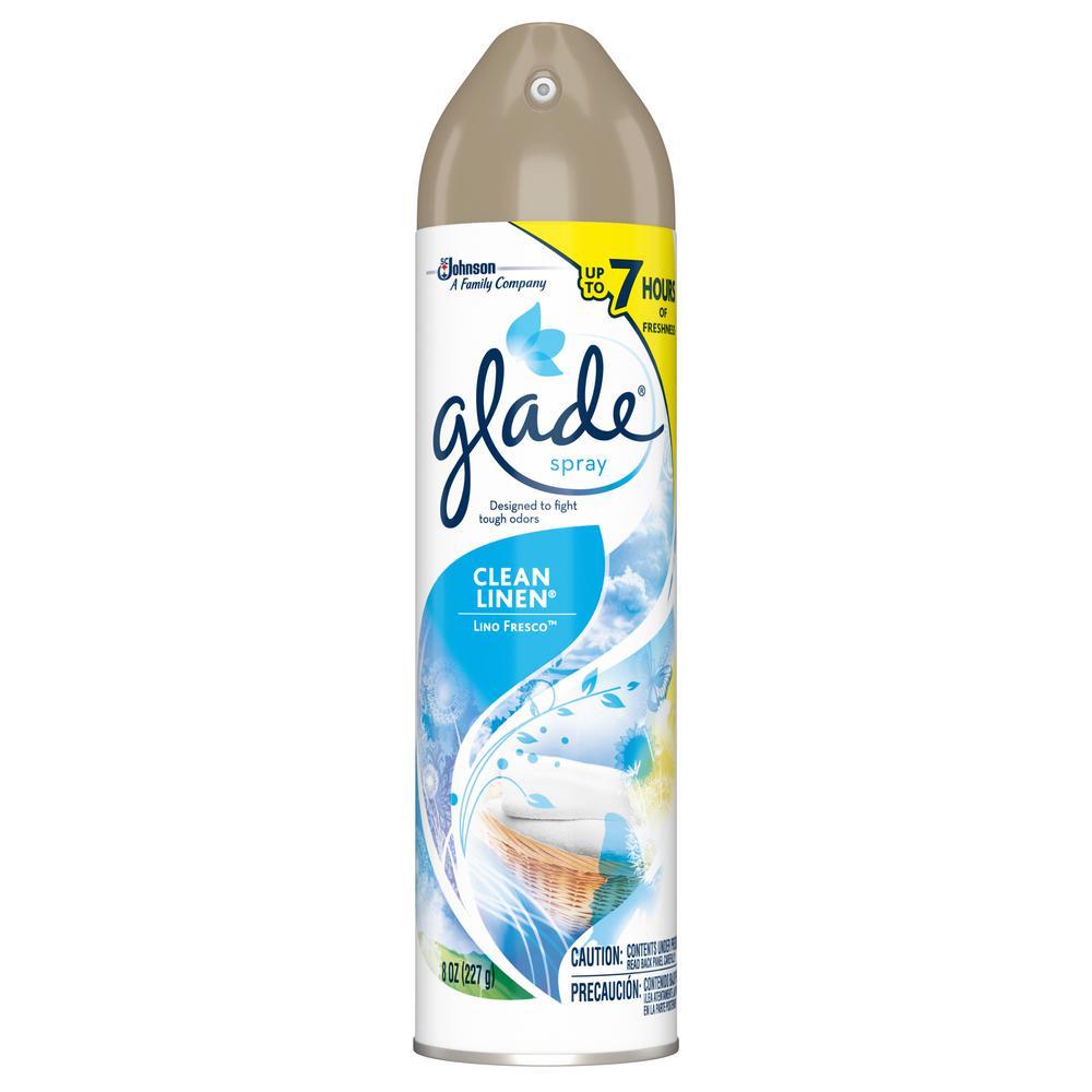 GLADE 8oz CLEAN LINEN