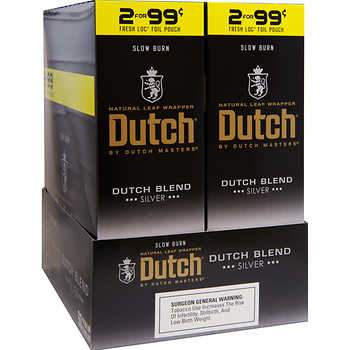 DM FUSION 2/99 CIG SILVER 60CT - DUTCH BLEMD #50567 - 505667