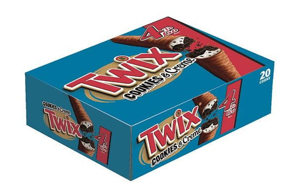 TWIX CKS N CRM 4TOGO KG 24CT - COOKIES N CREAM - 551911