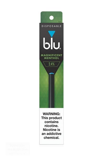 BLU DISP MAGNIFI MENTHOL 5CT